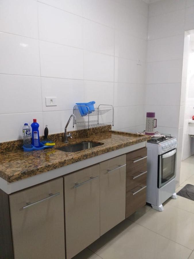 Apartamento Temporada Pe Na Areia Mongaguá Exteriör bild
