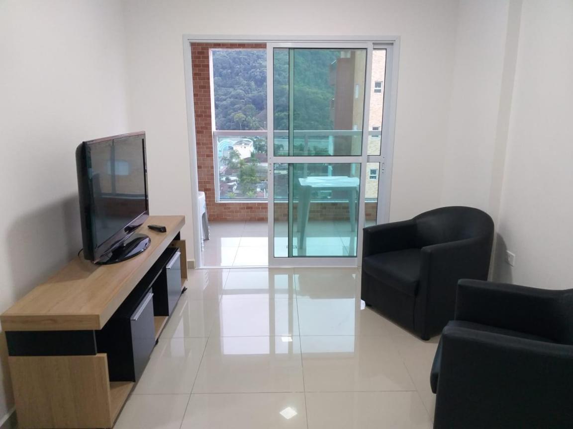 Apartamento Temporada Pe Na Areia Mongaguá Exteriör bild