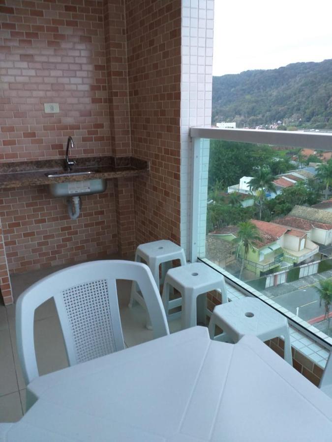Apartamento Temporada Pe Na Areia Mongaguá Exteriör bild