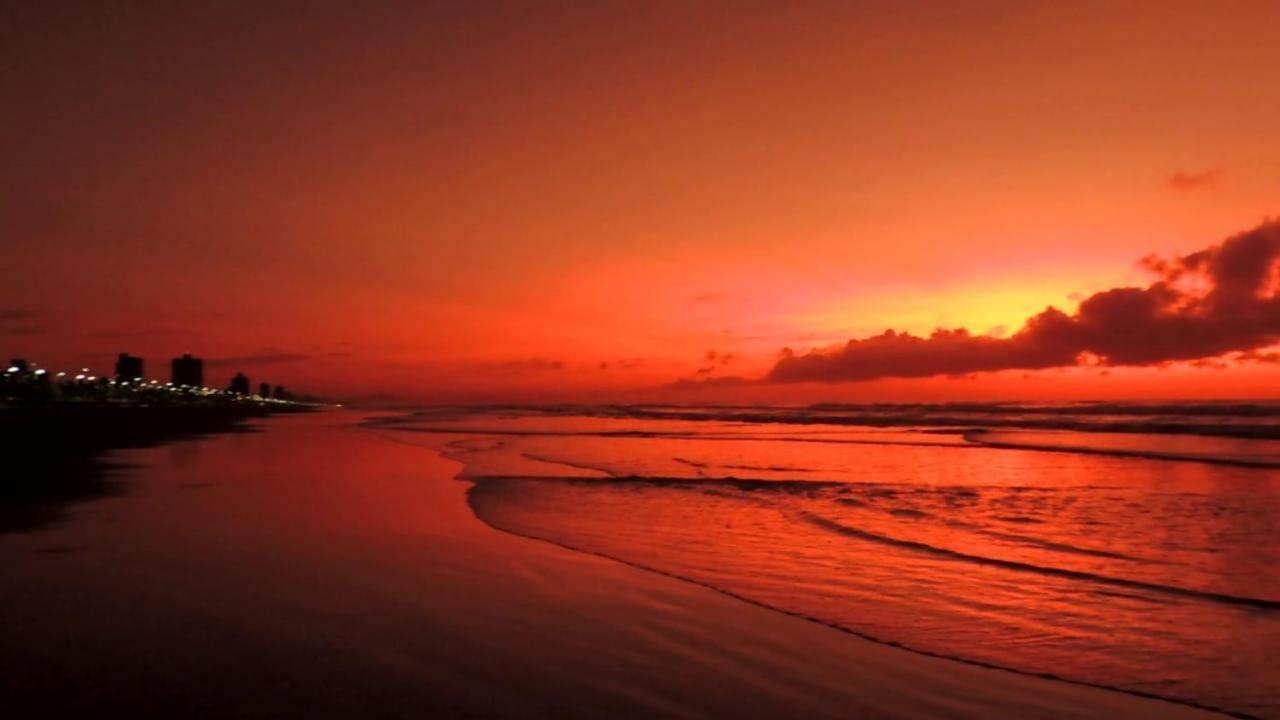 Apartamento Temporada Pe Na Areia Mongaguá Exteriör bild
